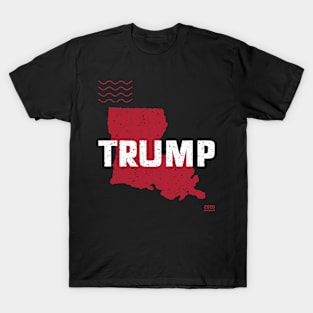 Trump Louisiana 2020  - Red Wave, Red State T-Shirt